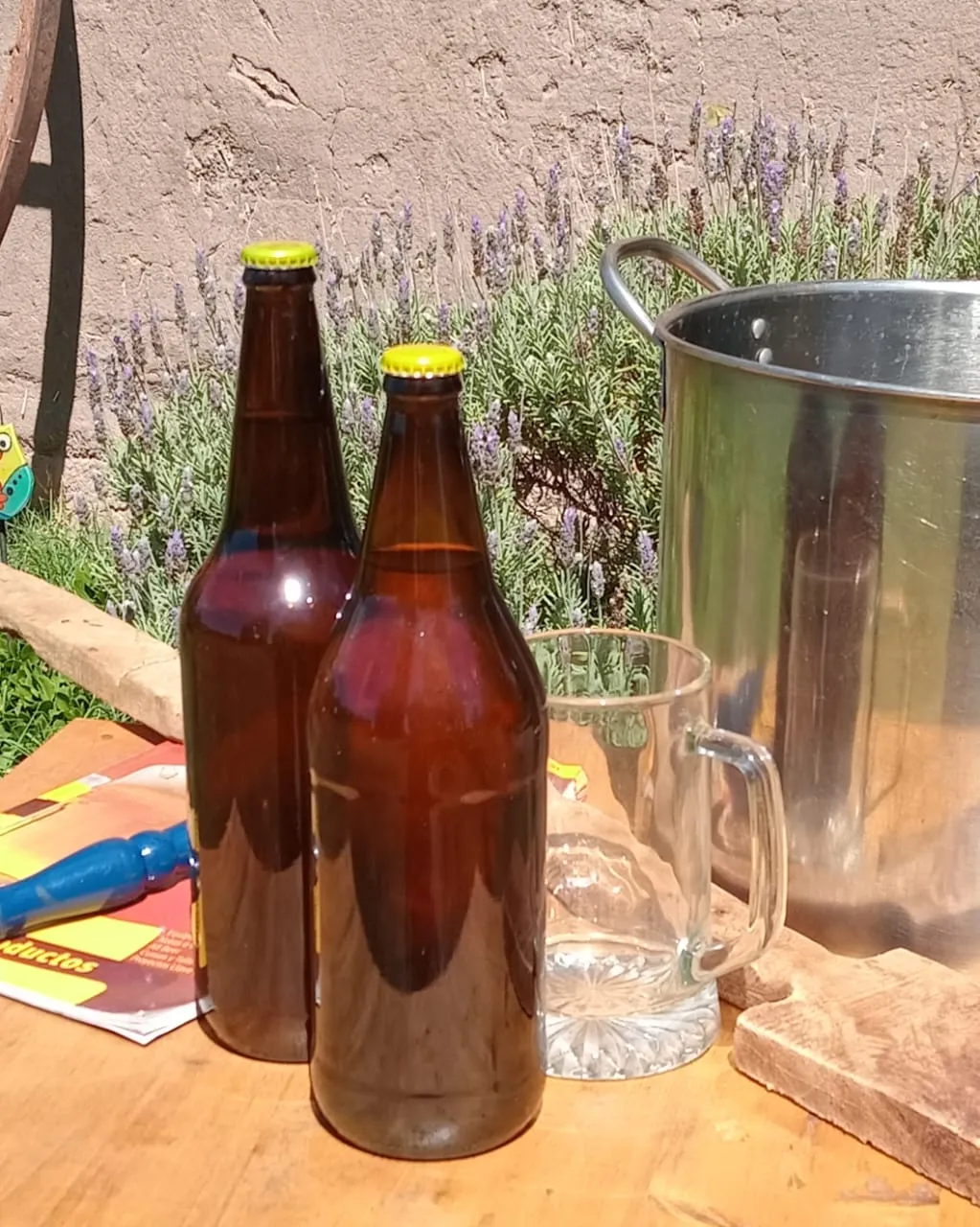 Cerveza Artesanal descuento por entrega de envase limpio $200