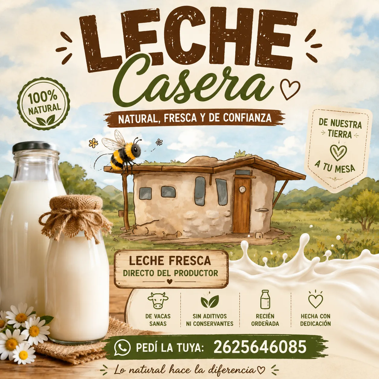 leche casera