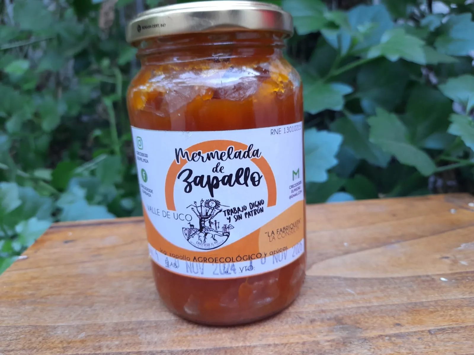 Mermelada de Zapallo